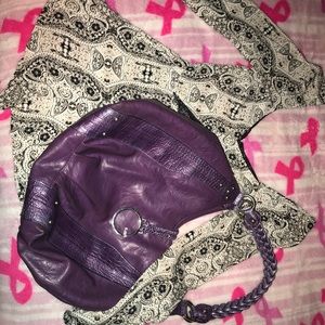Purple guess bag!